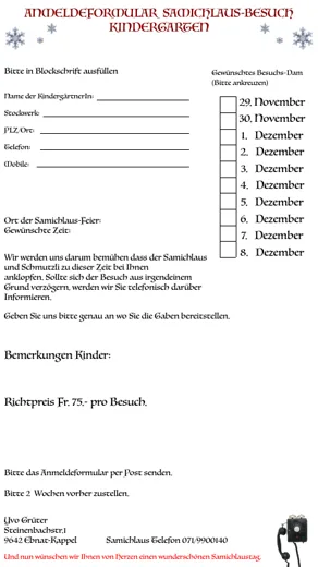 Formular Anmeldung (PDF)